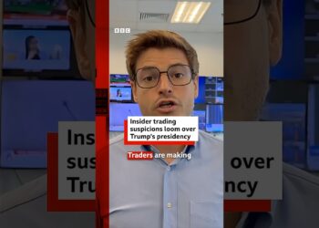 Insider trading suspicions loom over Trump’s presidency. #Trading #DonaldTrump #Stocks #BBCNews