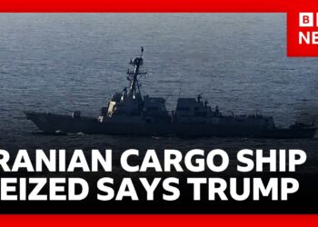 Trump:  US has seized Iranian cargo ship on eve of peace talks | BBC News