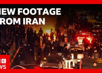 New videos emerge from Iran as death toll continues to rise | BBC News