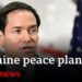 Geneva hosts Ukraine talks as Trump pushes peace plan | BBC News