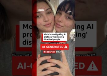 How AI is used to make fake profiles of women with disabilities online. #AI #BBCNews | BBC News