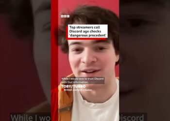Streamers call Discord age checks “dangerous precedent”. #Tubbo #Streaming #Discord #BBCNews