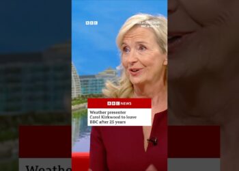 Weather presenter Carol Kirkwood to leave BBC. #Weather #BBCNews