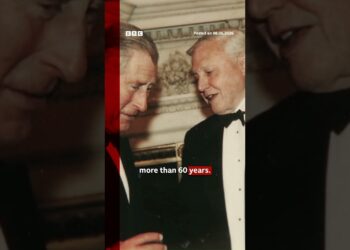 King Charles’s birthday message to Sir David Attenborough. #BBCNews
