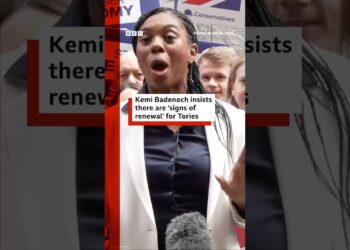 Kemi Badenoch insists there are ‘signs of renewal’ for Tories. #UKPolitics #Politics #BBCNews