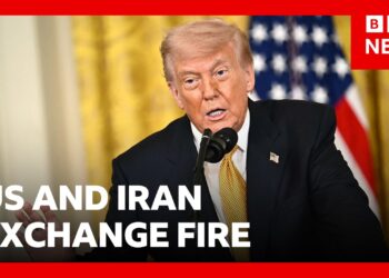 Trump says US-Iran ceasefire still in place after exchange of fire in Strait of Hormuz | BBC News