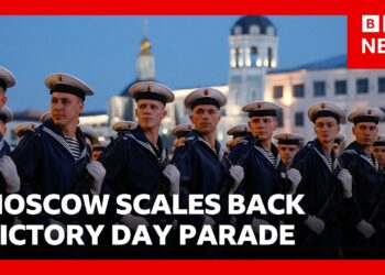 Moscow scales back Victory Day parade as Zelensky warns world leaders | BBC News