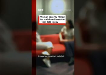 Woman covertly filmed for ‘humiliating’ social media content – then told to pay. #BBCNews