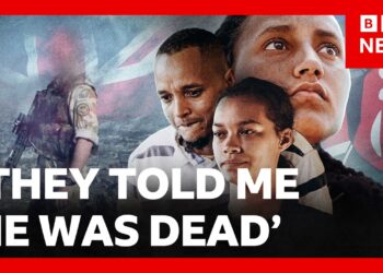 Children born near army base learn truth about UK soldier dads | BBC News