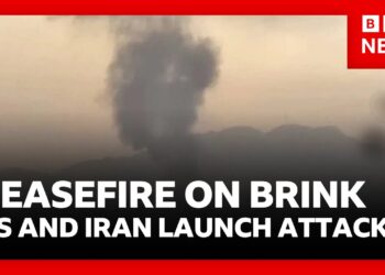 Ceasefire on brink: Trump says Iran will be “blown off face of earth” if it hits US ships | BBC News