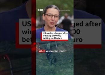 US soldier arrested after allegedly betting on the removal of Maduro. #Venezuela #US #BBCNews