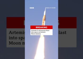 And that’s blast off! #artemisii  #nasa  #bbcnews