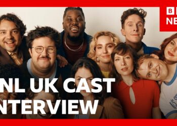 SNL UK cast interview with Annabel Marlow, Celeste Dring and Emma Sidi | BBC News