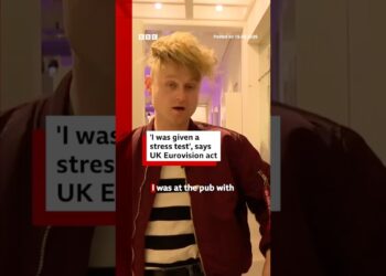 Who knew a stress test was part of prepping for Eurovision? #bbcnews