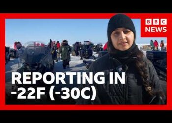 How the BBC reported from the Canadian Arctic frontline | BBC News