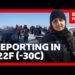 How the BBC reported from the Canadian Arctic frontline | BBC News