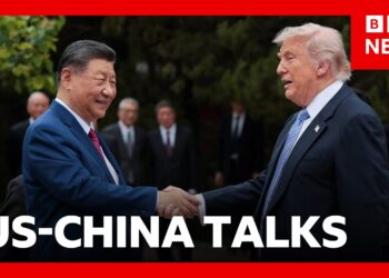 Trump and Xi conclude ‘very successful’ talks in Beijing, but no deals announced | BBC News