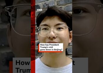 Trump is in Beijing on the first trip to China by an American leader since 2017. #BBCNews