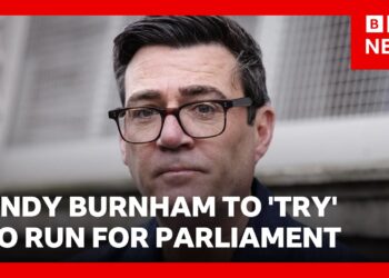 Greater Manchester mayor Andy Burnham confirms he’ll try to run for parliament | BBC News