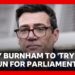 Greater Manchester mayor Andy Burnham confirms he’ll try to run for parliament | BBC News