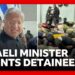 Far-right Israeli minister condemned for taunting handcuffed Gaza flotilla activists | BBC News