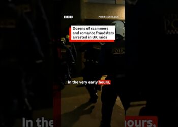 Dozens arrested as specialist team targets romance fraudsters and scammers. #BBCNews