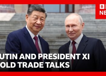 Russia-China ties at ‘unprecedentedly high level’, Putin tells Xi | BBC News
