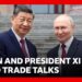 Russia-China ties at ‘unprecedentedly high level’, Putin tells Xi | BBC News