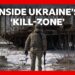 Inside the ‘kill-zone’ on Ukraine’s front line | BBC News