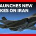 US launches new strikes on Iran, targeting missile sites and boats | BBC News