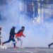 Anti-government demonstrators and police clash in Bolivia