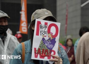 Anti-war protests rock Japan as PM Sanae Takaichi pushes for stronger defence