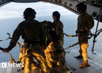 Army parachutes onto remote island to help Briton with suspected hantavirus