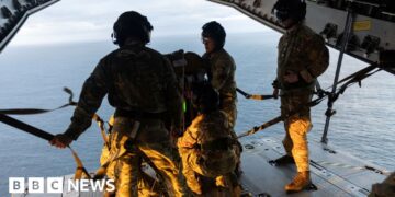 Army parachutes onto remote island to help Briton with suspected hantavirus