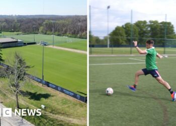 BBC tours the World Cup training homes of England and Argentina