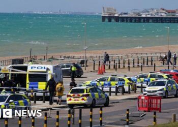 Bodies of three young women pulled from sea off Brighton