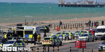 Bodies of three young women pulled from sea off Brighton