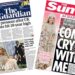 'Borrowing costs hit 28-year high' and 'Come cry with me'