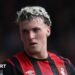 Alex Jimenez looks on during a Bournemouth match