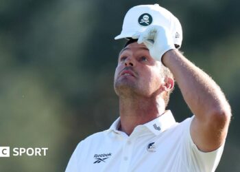 American golfer Bryson DeChambeau