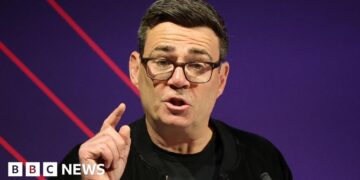 Burnham accuses Blair of ignoring inequality as he hits back at ex-PM