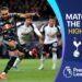 Leeds United's Dominic Calvert-Lewin scores against Tottenham