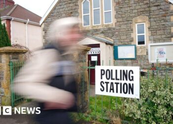 Campaigning sprint finish ahead of elections around Britain tomorrow