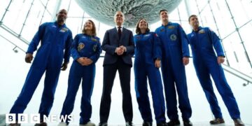 Canada's Mark Carney speaks with Artemis II crew on Earth