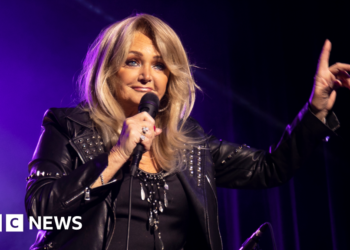 Celebrities send well wishes to Bonnie Tyler as singer in induced coma after surgery