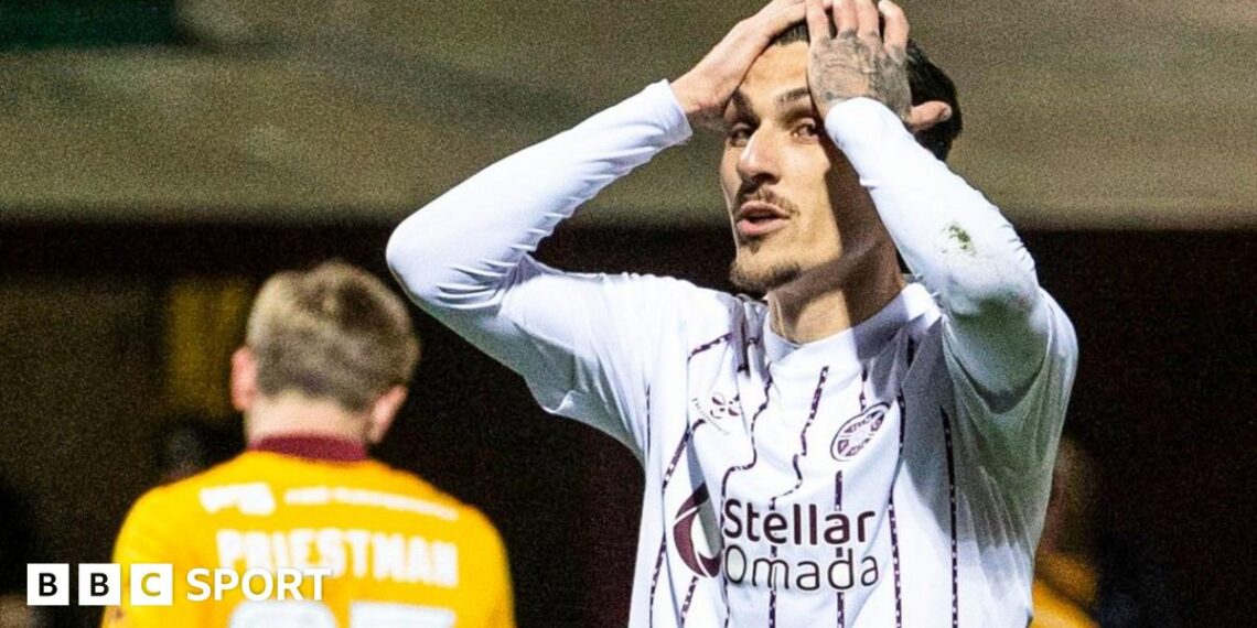 Hearts' Alexandros Kyziridis