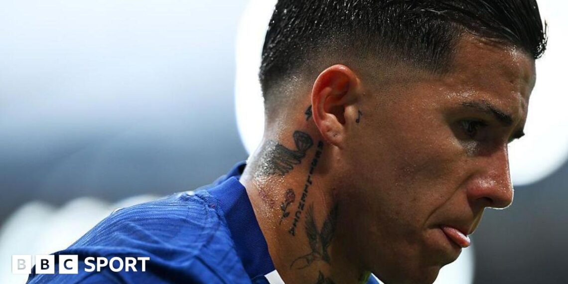 Chelsea's Enzo Fernandez
