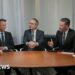 Colbert discusses his show’s end with late-night peers