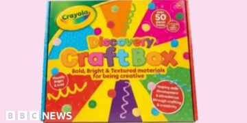 Crayola toys recalled over possible asbestos contamination
