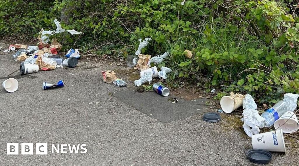 Drivers 'chucking stuff out of windows' blamed as litter on 99% of main roads